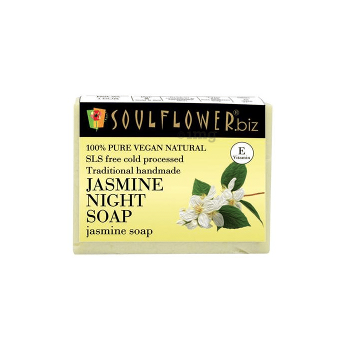 Soulflower Jasmine Night Soap