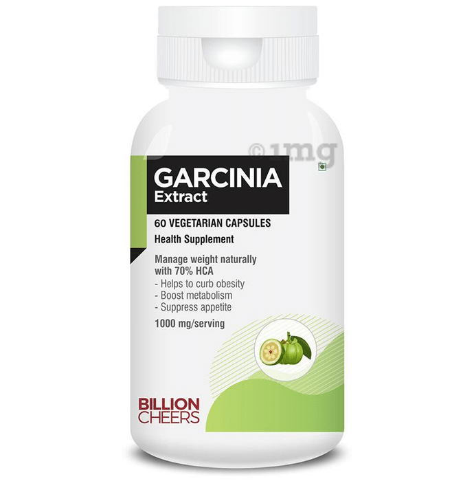 Billion Cheers Garcinia Extract Vegetarian Capsules