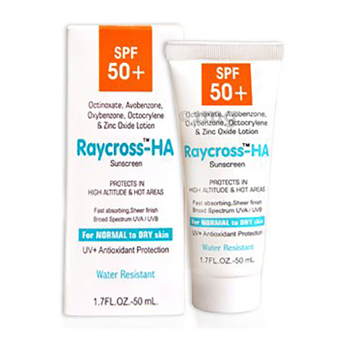 Raycross -HA Sunscreen Lotion SPF 50+