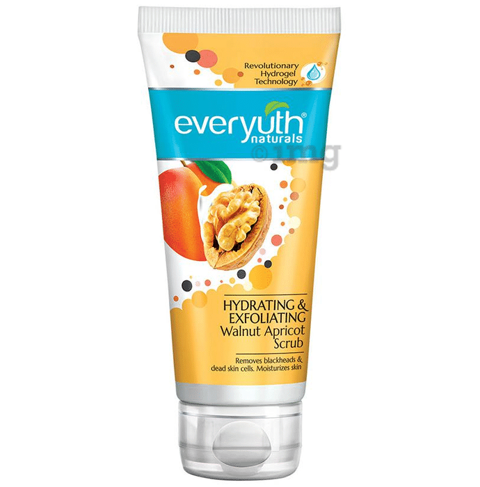 Everyuth Naturals Revolutionary Hydrogel Technology Walnut Apricot Scrub