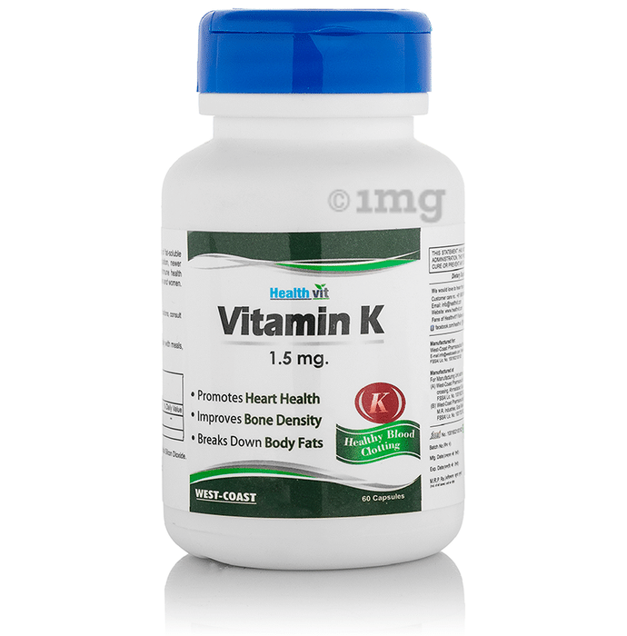 HealthVit Vitamin K 1.5mg  Capsule