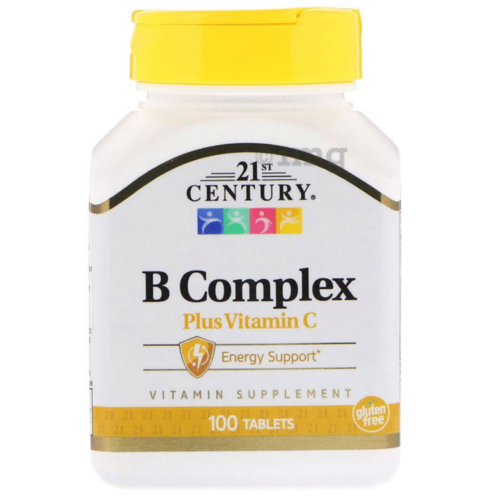 21st Century B Complex Plus Vitamin C Tablet