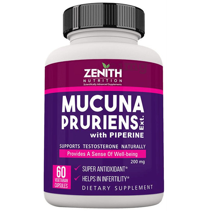 Zenith Nutrition  Mucuna Pruriens Plus   200mg  Capsule
