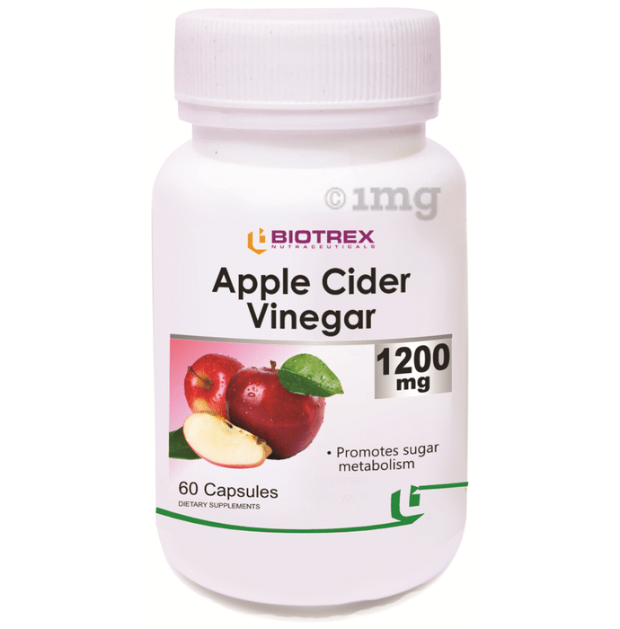 Biotrex Apple Cider Vinegar 1200mg Capsule
