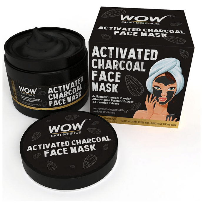 WOW Skin Science Activated Charcoal Face Mask