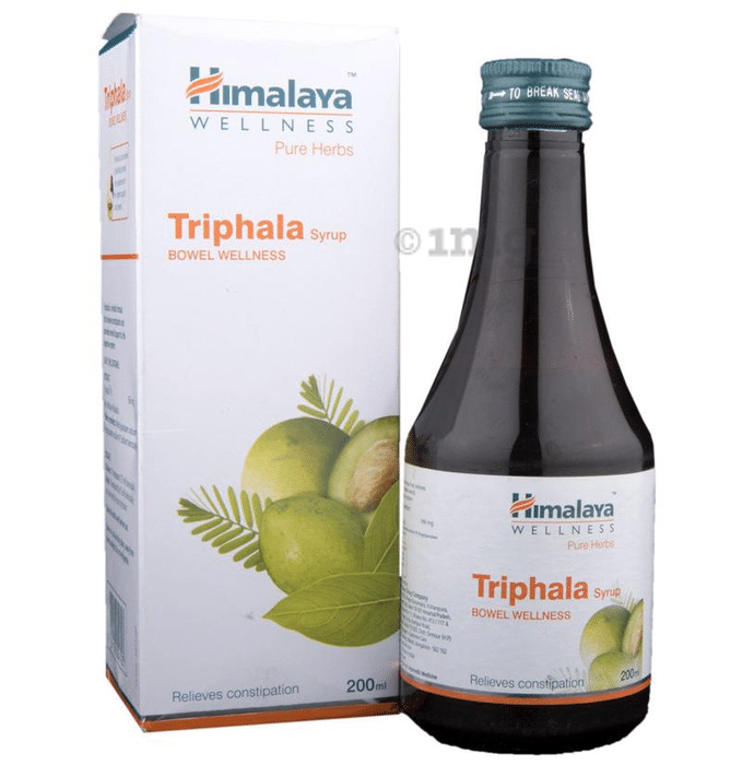 Himalaya Wellness Triphala Bowel Wellness Syrup | Eases Constipation