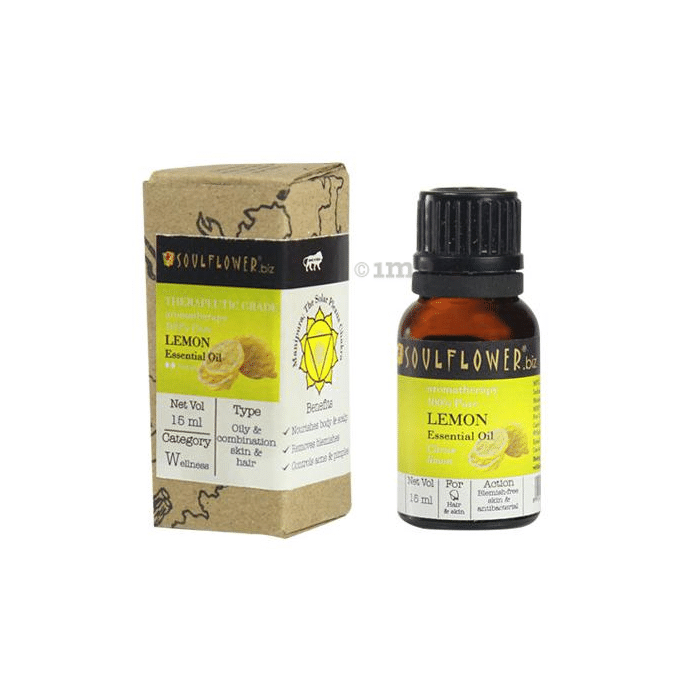 Soulflower Lemon Essential Oil
