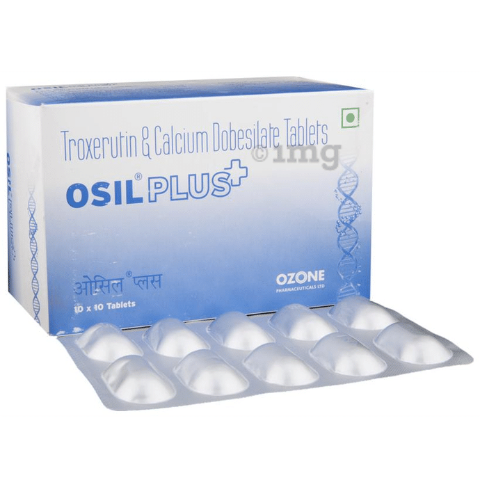 Osil Plus Tablet with Troxerutin and Calcium Dobesilate
