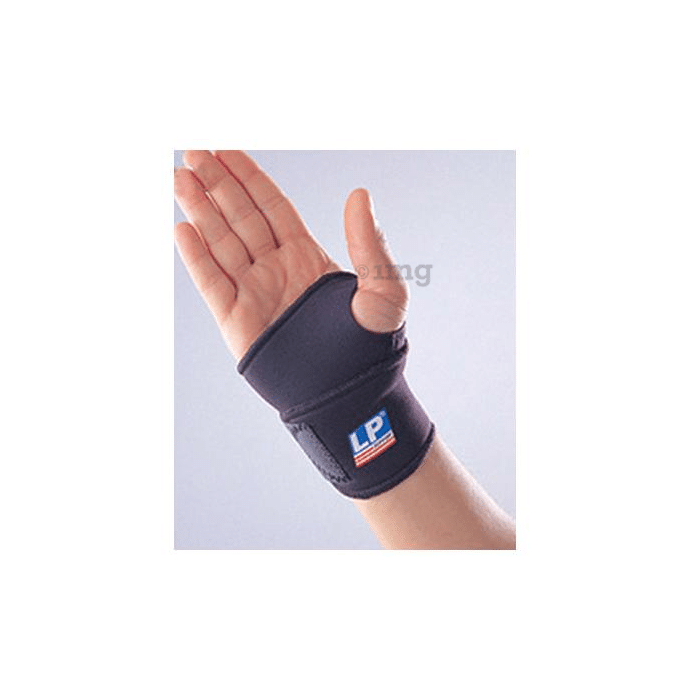 LP 726 Neoprene Wrist Support Wrap Universal Black