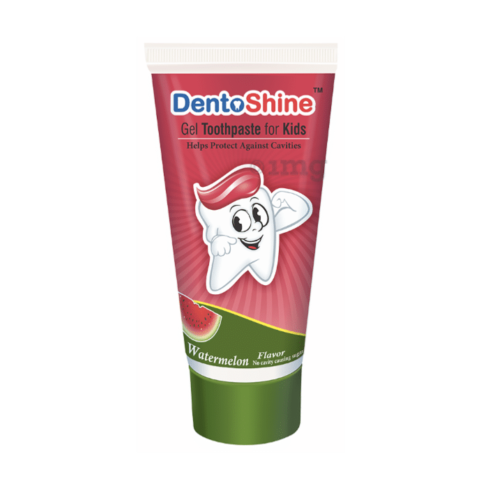 DentoShine Watermelon Gel Toothpaste for Kids