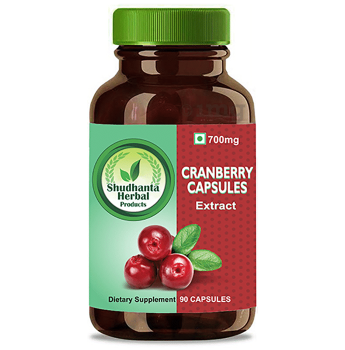 Shudhanta Herbal Cranberry 700mg Capsule