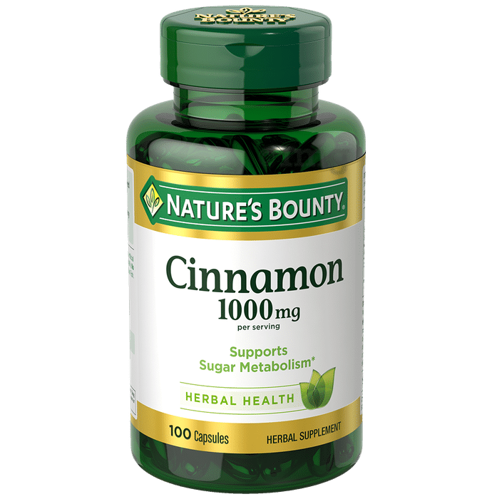 Nature's Bounty Cinnamon 1000mg Capsule