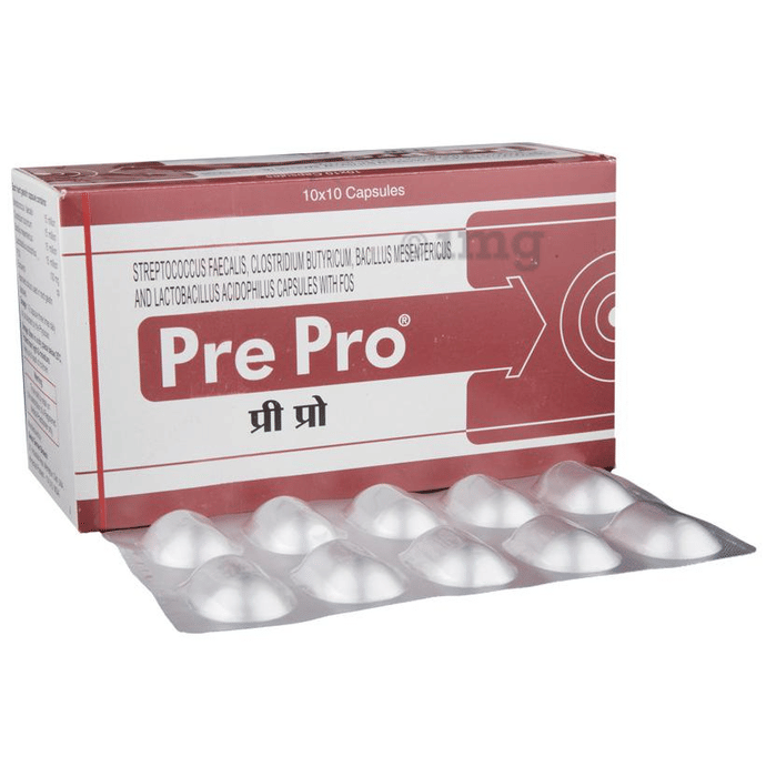 Pre Pro Capsule Buy strip of 10 capsules at best price in India 1mg