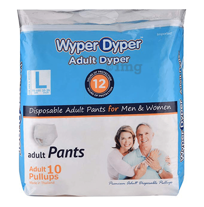 Wyper Dyper Adult Pants Large
