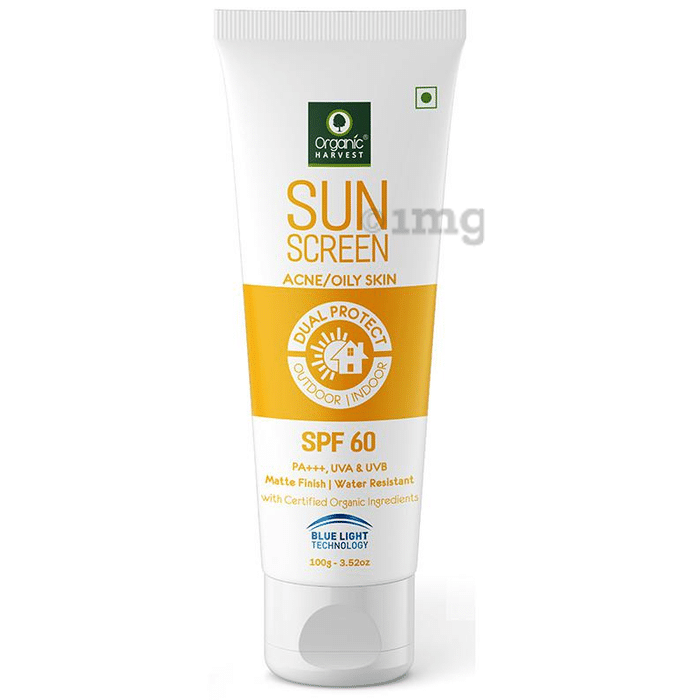 Organic Harvest SPF 60 for Acne Oily Skin Sunscreen