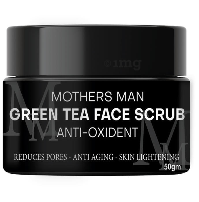 Mothers Man Green Tea Face Scrub