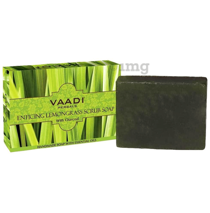 Vaadi Herbals Enticing Lemongrass Scrub Soap