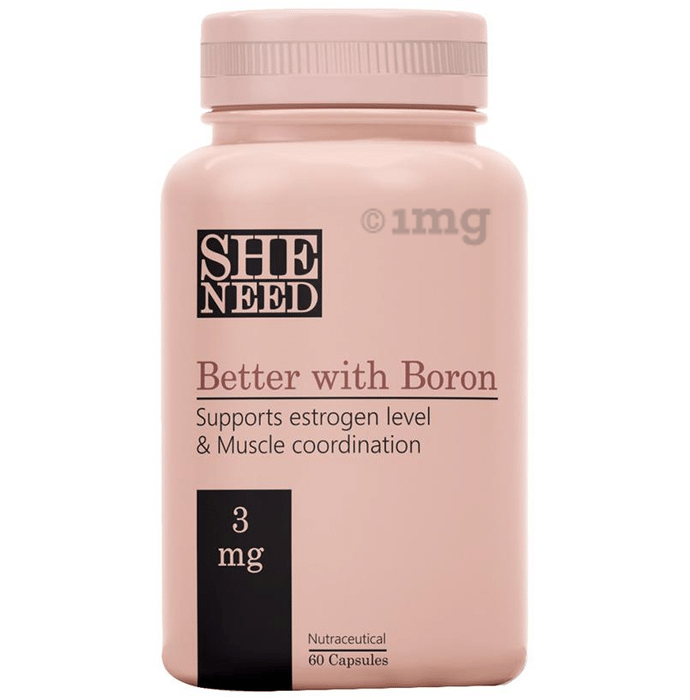 SheNeed Better with Boron 3mg Capsule