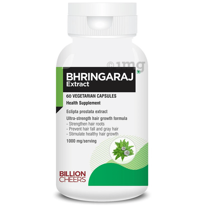 Billion Cheers Bhringaraj Extract Vegetarian Capsules