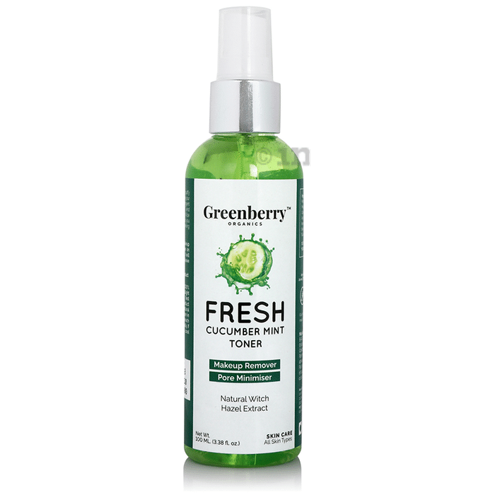 Greenberry Organics Fresh Cucumber Mint Toner