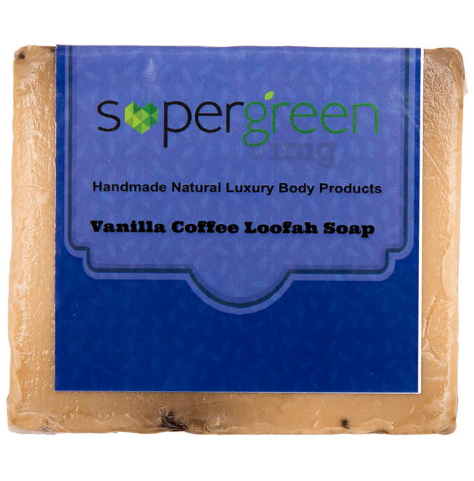 Supergreen Vanilla Coffee Loofah Soap