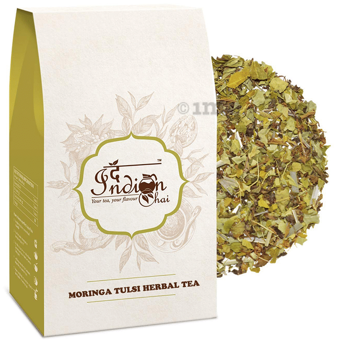 The Indian Chai Moringa Tulsi Herbal Tea