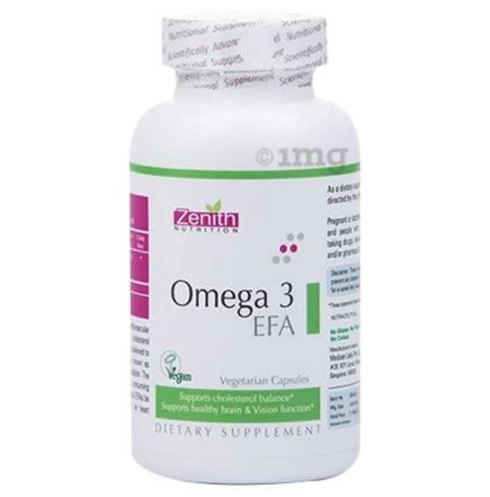 Zenith Nutrition Omega 3 Efa Capsule