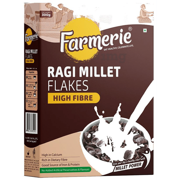 Farmerie Ragi Millet High Fibre Flakes