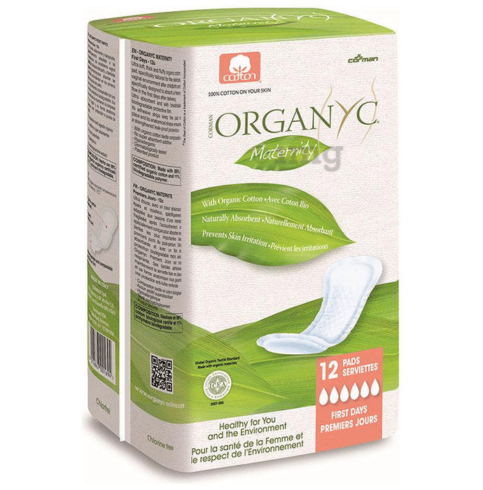 Organyc Maternity First Day Pads