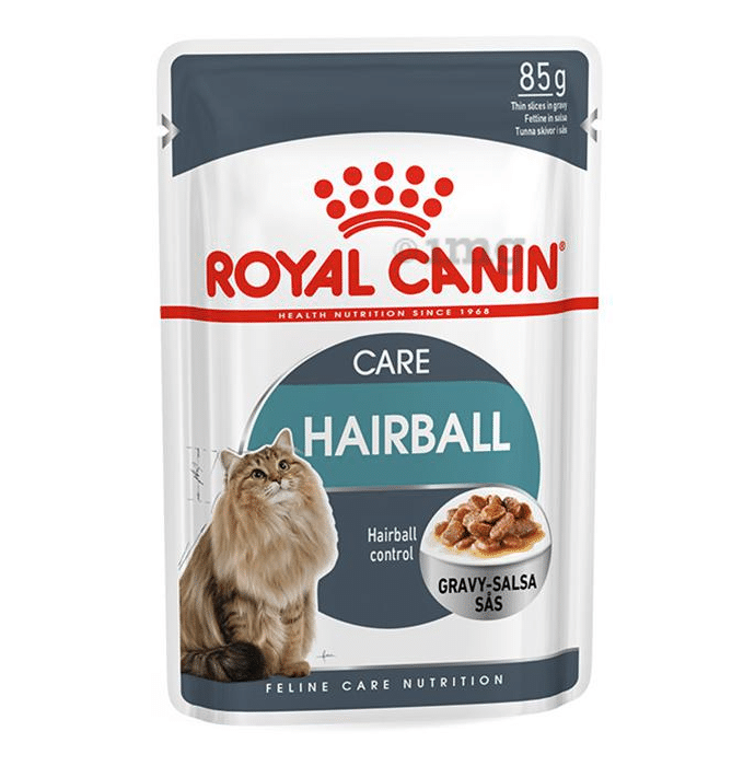 Royal Canin Wet Cat Food (12x85gm) Hairball Care