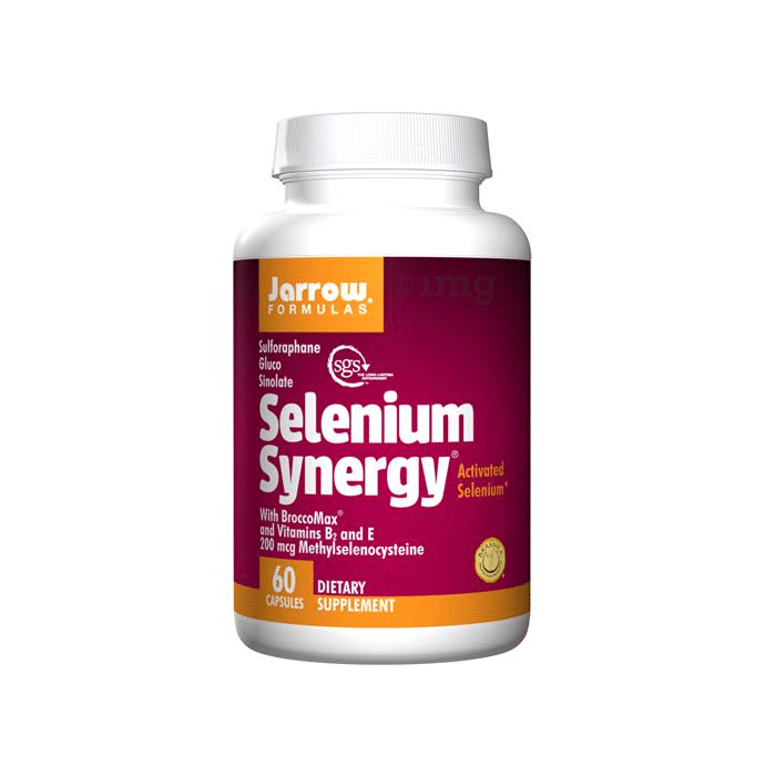 Jarrow Formulas Selenium Synergy Capsule with BrocoMax, Vitamin E & Vitamin B2