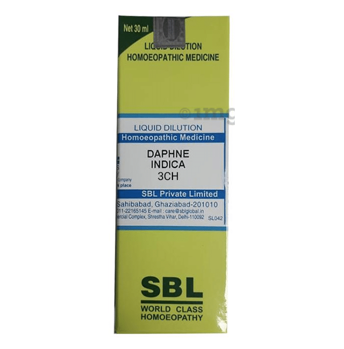 SBL Daphne Indica Dilution 3 CH