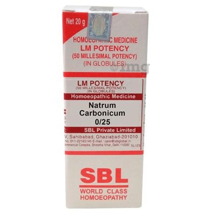 SBL Natrum Carbonicum 0/25 LM