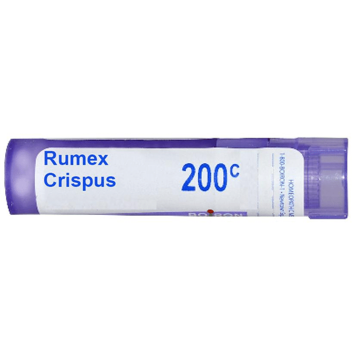 Boiron Rumex Crispus Single Dose Approx 200 Microgranules 200 CH