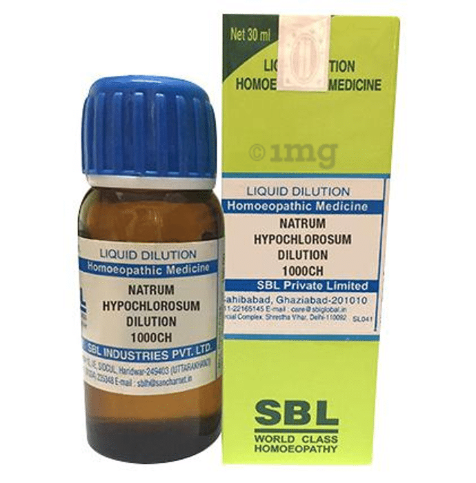 SBL Natrum Hypochlorosum Dilution 1000 CH