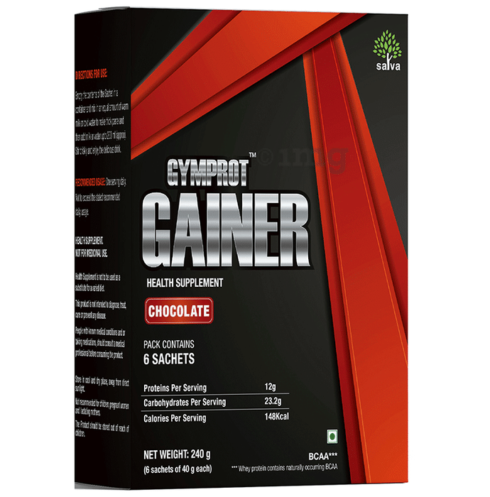 Gymprot Gainer Sachets (40gm Each) Chocolate
