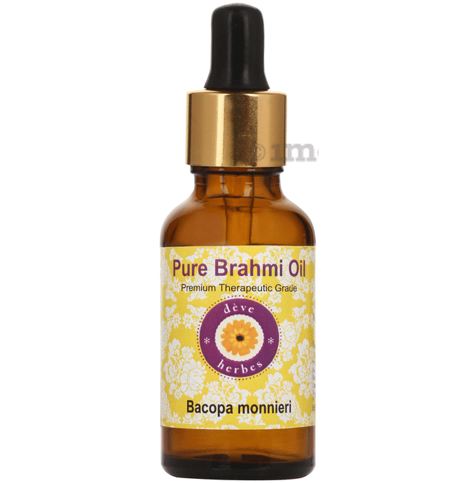Deve Herbes Pure Brahmi/Bacopa Monnieri Oil