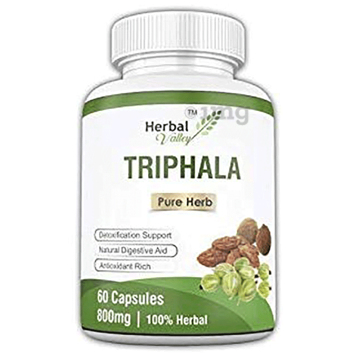 Herbal Valley Triphala 800mg Capsule
