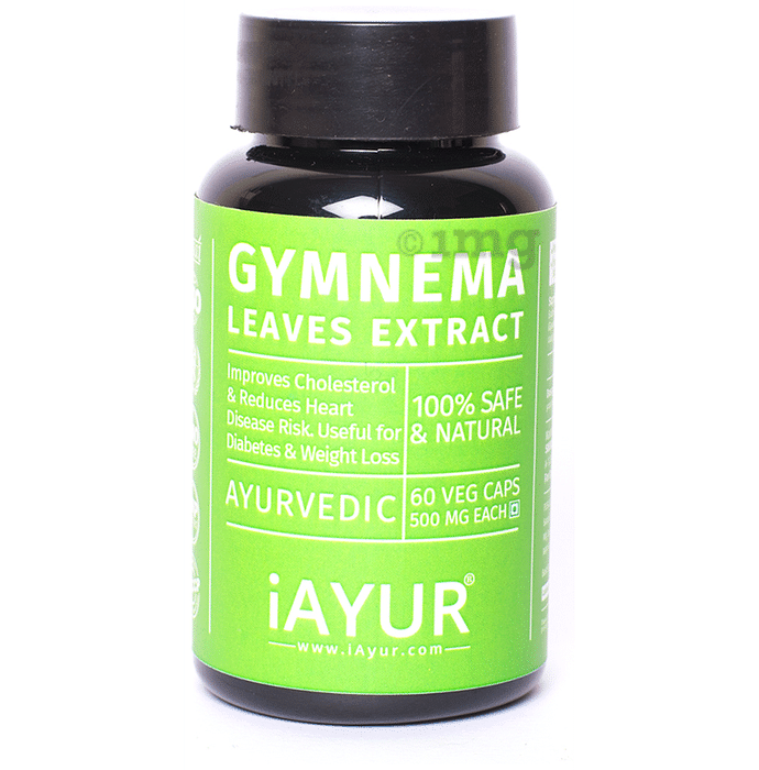 iAYUR Gymnema Extract 500mg Veg Capsule