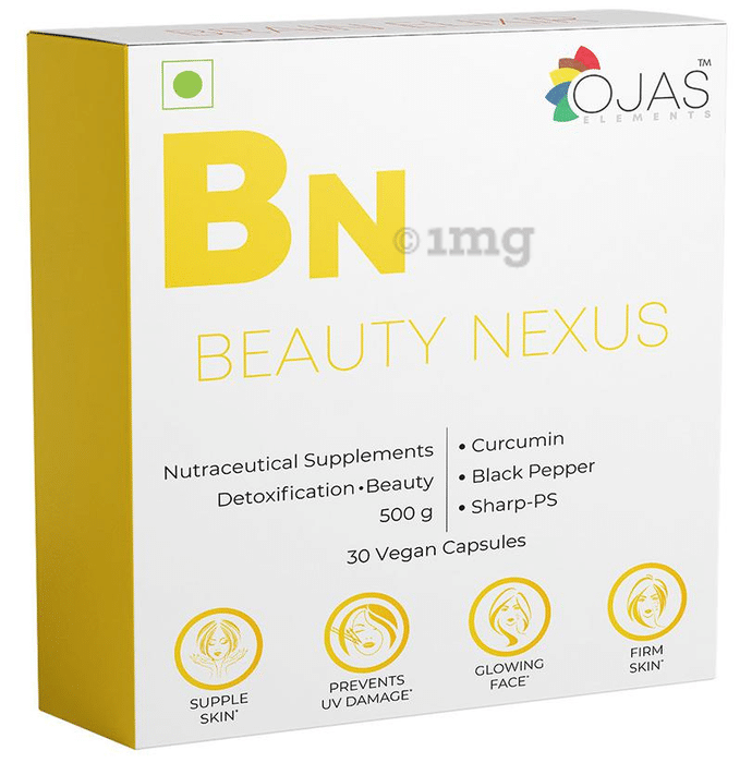 Ojas Elements Beauty Nexus 500mg Vegan Capsules