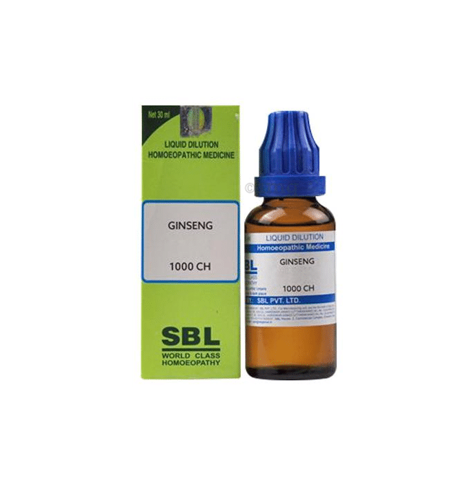SBL Ginseng Dilution 1000 CH