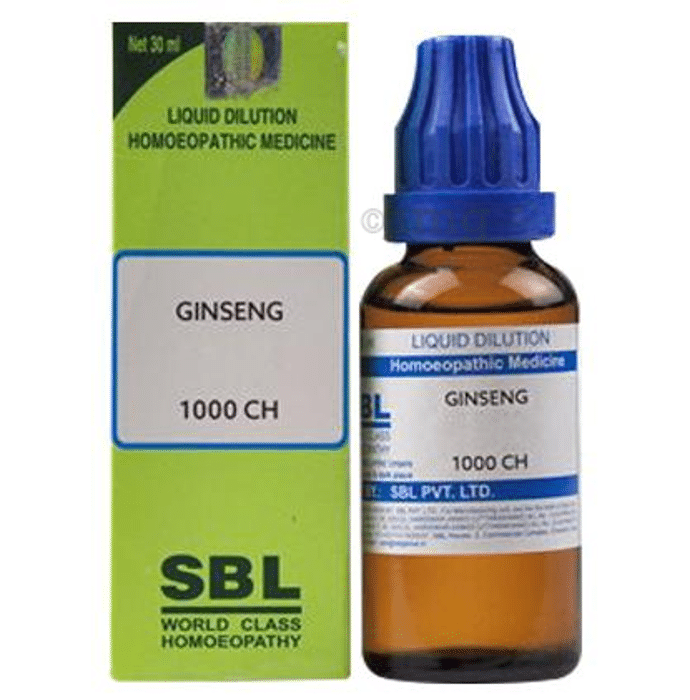 SBL Ginseng Dilution 1000 CH