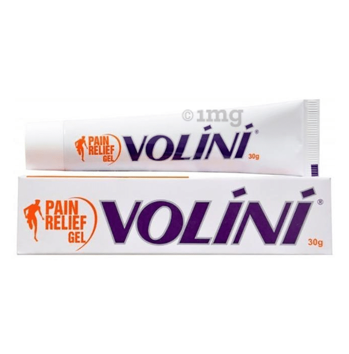 Volini Pain Relief Gel for Sprain, Muscle, Joint, Neck & Low Back Pain | Bone, Joint & Muscle Care