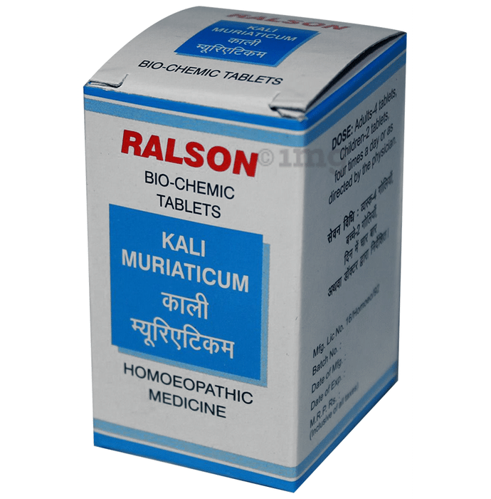 Ralson Remedies Kali Muriaticum Biochemic Tablet 3X
