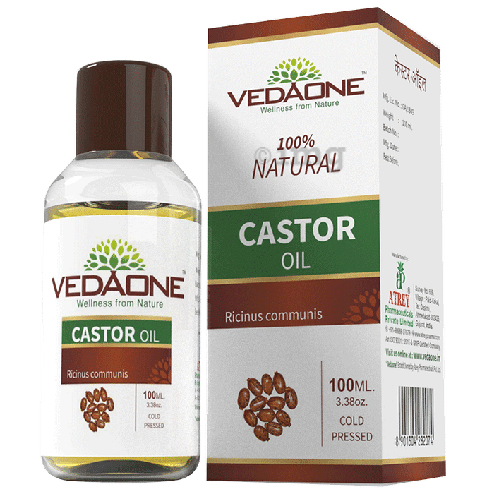 Vedaone 100% Natural Castor/Ricinus Communis Oil