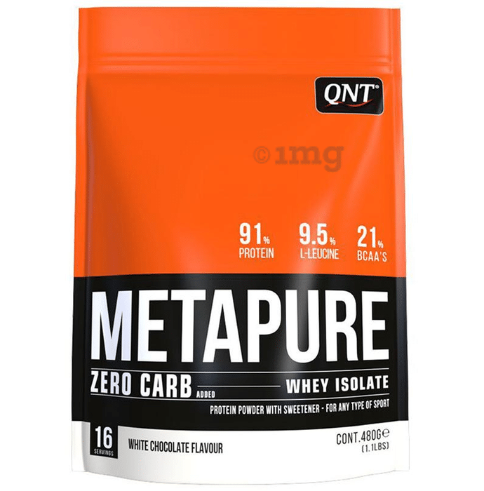 QNT Metapure Whey Isolate Zero Carb Powder White Chocolate