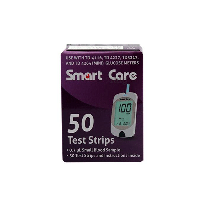 Smart Care Blood Glucose Test Strip (Only Strip)