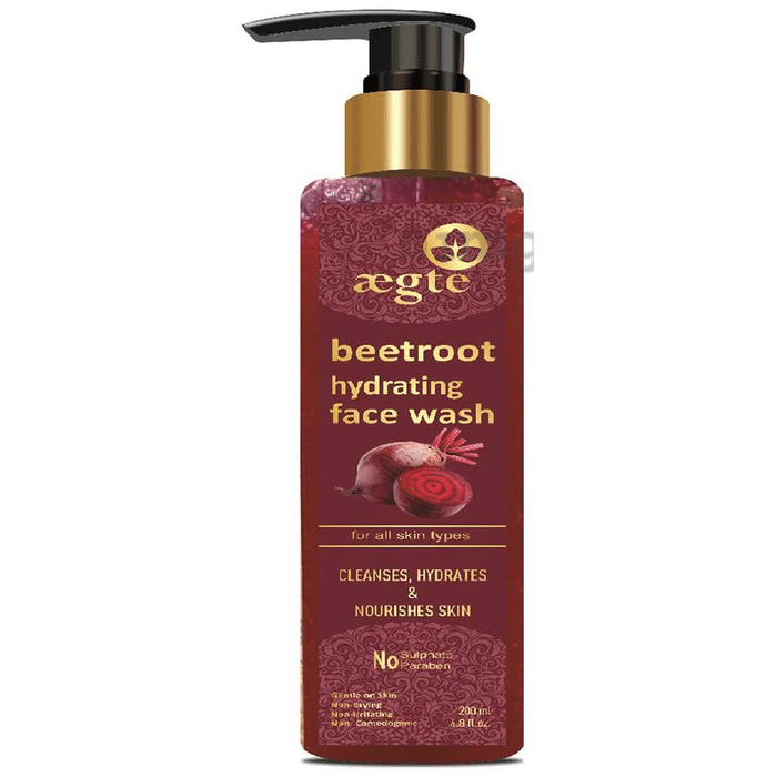 Aegte Beetroot Hydrating Face Wash