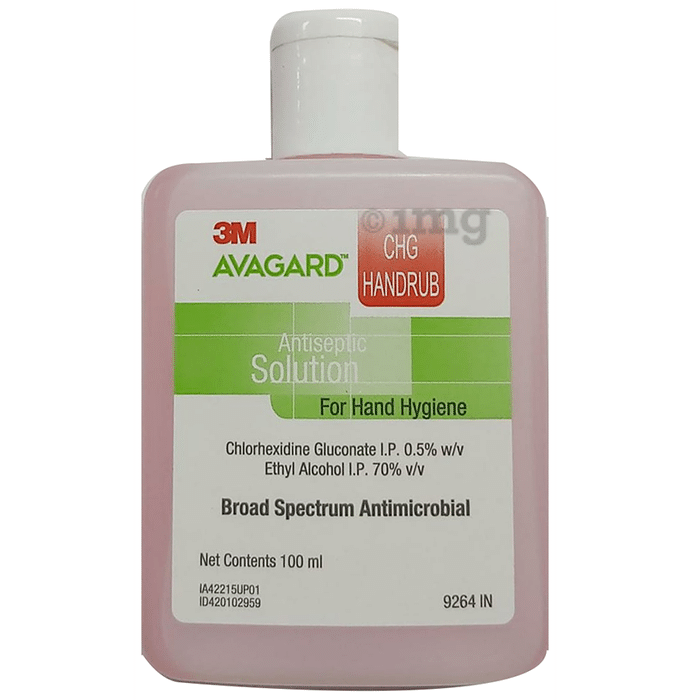 3M Avagard CHG Handrub Hand Sanitizer Antiseptic Solution