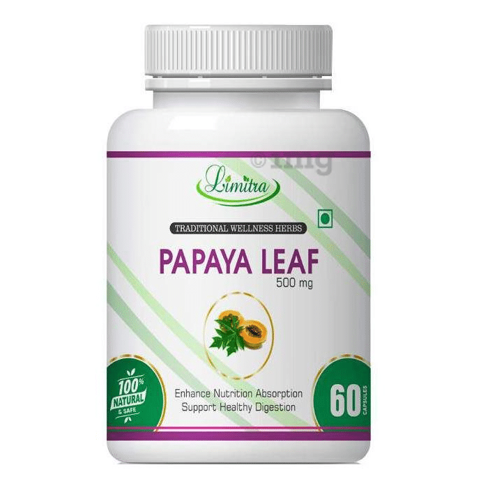 Limitra Papaya Leaf 500mg Capsule